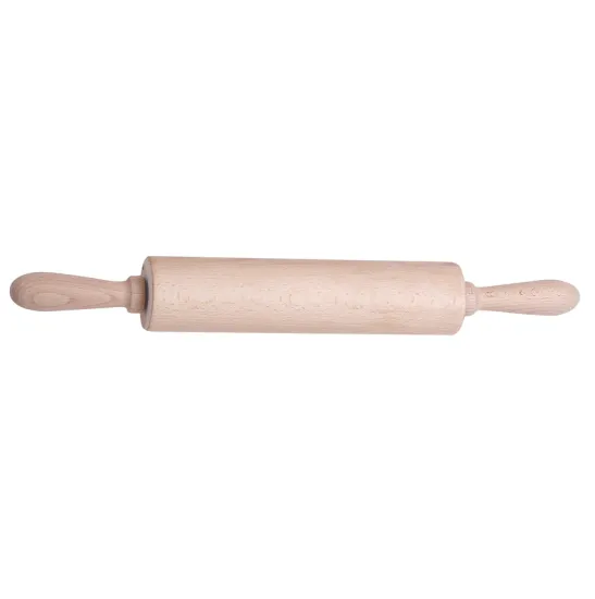 Adjustable wooden rolling pin