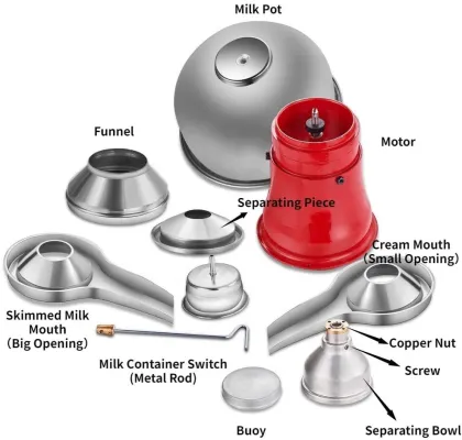 High-Quality Dairy Manual Milk Cream Separator and Milk Fat Separator: Achieving Precision in Milk Processing
