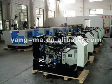 Brushless 150KVA 120KW LOVOL soundproof big power diesel generator 1006TAG