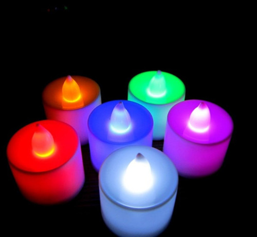 Κεριά LED με φλόγα χωρίς κεριά