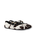 Trendy Cow Pattern Flat Shoes