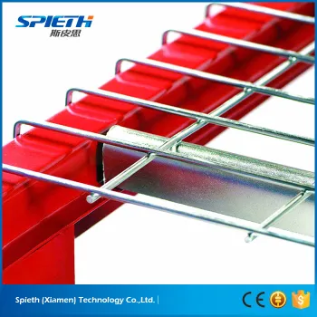 China supplier Q235 steel warehouse storage wire decking pallet rack