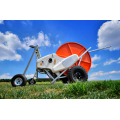 Small rain gun hose reel irrigation systems