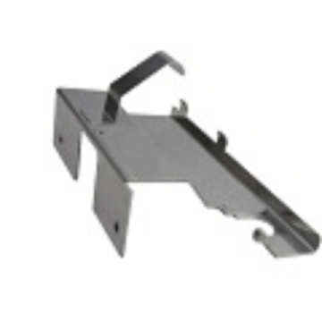 Painted handrail sheet metal fabrication work