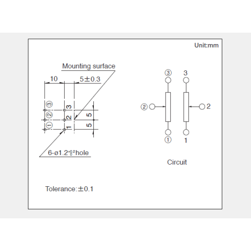 Rk271 series Rotary potentiometer