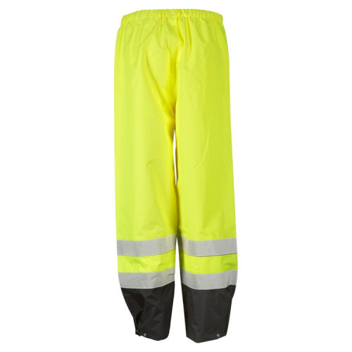 Hi viz safety reflective rain jacket pants