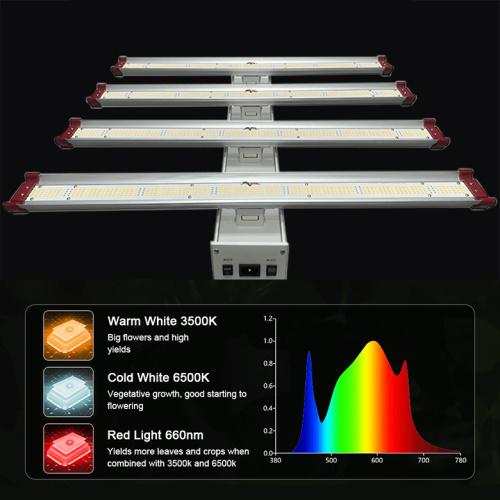 4 Bars Hydroponic System Led Growth Light
