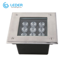 LEDER جهاز التحكم عن بعد راحة 9W LED Inground Light