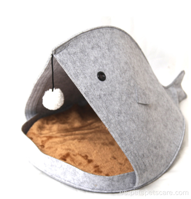 tiburón de peluche cálido pico casa para mascotas mascota duradera