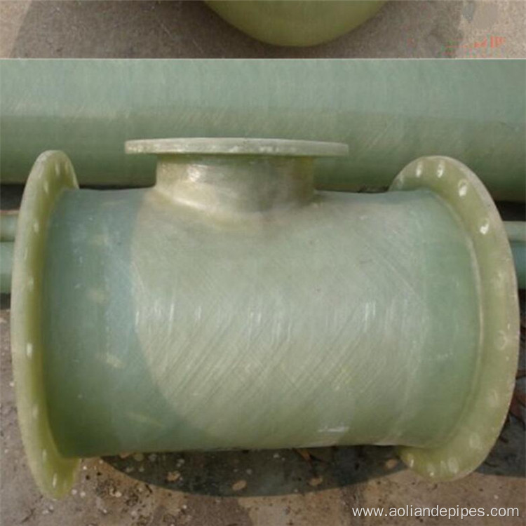 FRP/GRP Customized Hand Made Tee for Pipe Connection