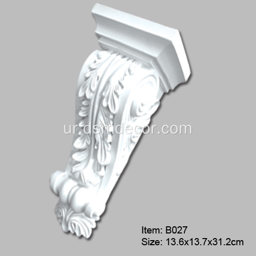 آرائشی Polyurethane Lunetta Corbel