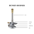 BUNSEN Burner para uso de laboratorio