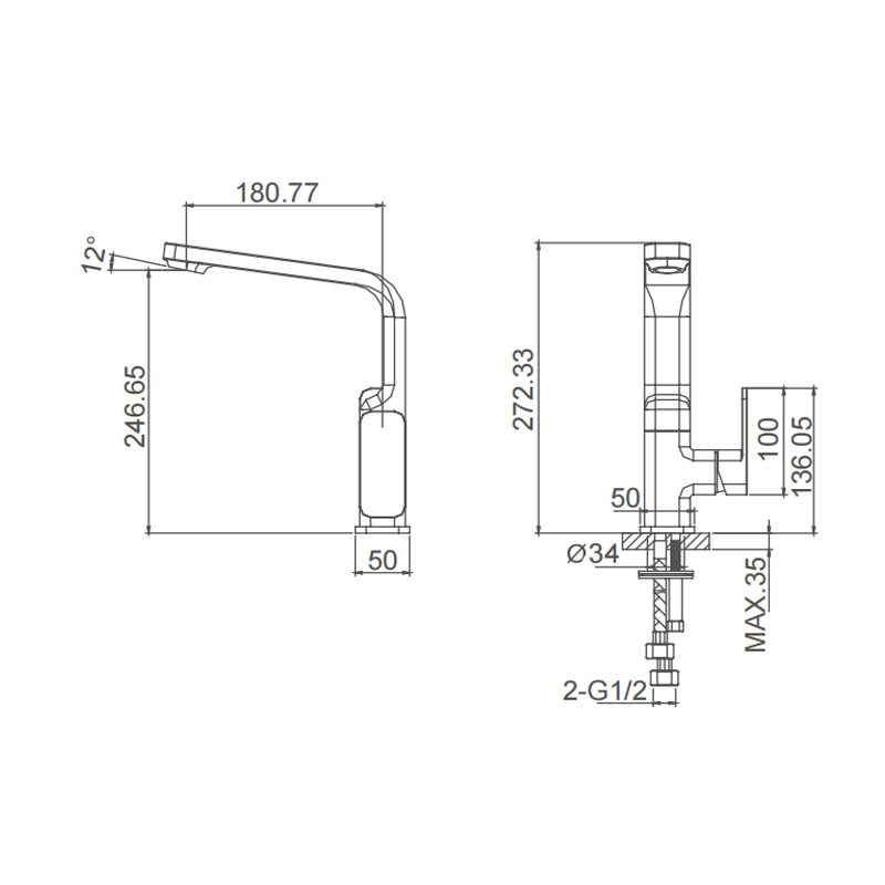 Kitchen Mixer faucet