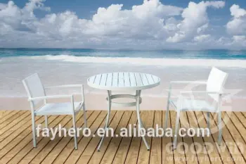 GW4023 new style outdoor furniture dining set polywood table