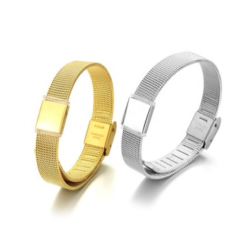 Yiwu Aceon Velle Stainless Steel Watch with Personalized Short Rectangle Spacer Bracelet