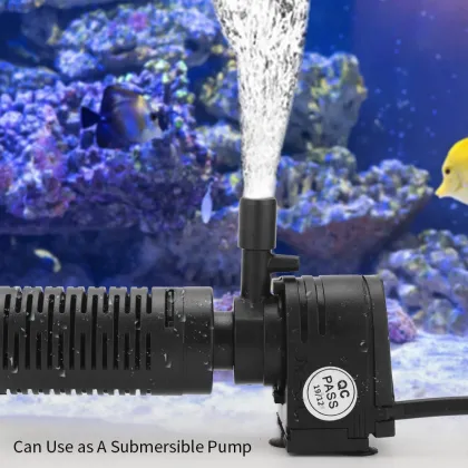 Aquarium Filter Pump and Sponge for Sump and Overflow Systems