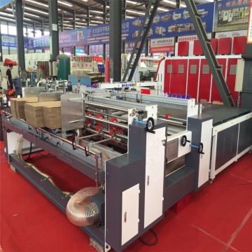 2 pcs paper carton folding and gluing machine