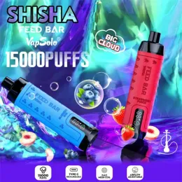 Wholesale Vapsolo Shisha Feed Bar 15k disposable vape