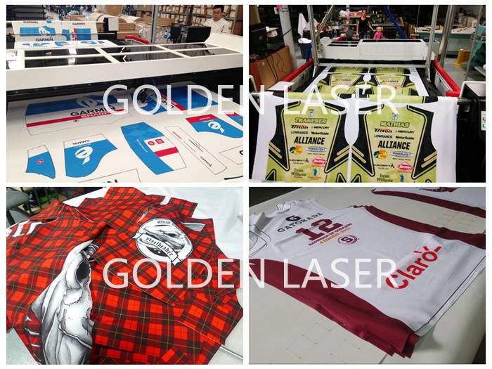 Flying Scan Sublimation Fabric Laser Cutting Machine
