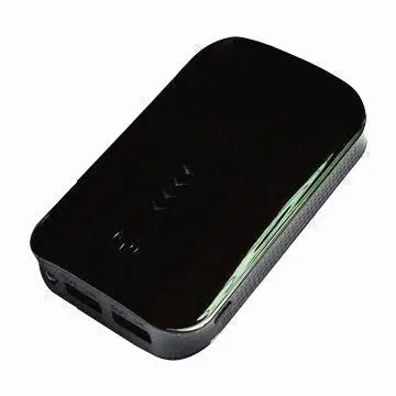 Mobile Power Bank with 8,400mAh Capacity, Dual-USB Output, 5V/1A Input