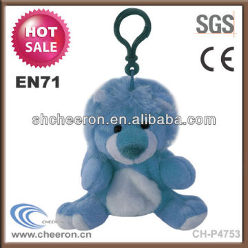 Stuffed toy plush lion keychain