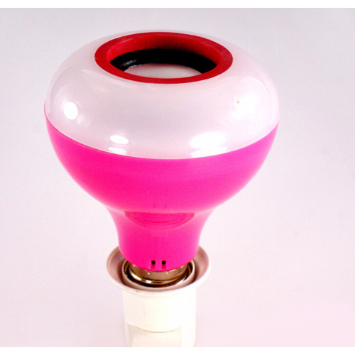 Colorful Lighting Bulb Smart Music Audio Bluetooth 3.0 Speaker with Remote Control for Home