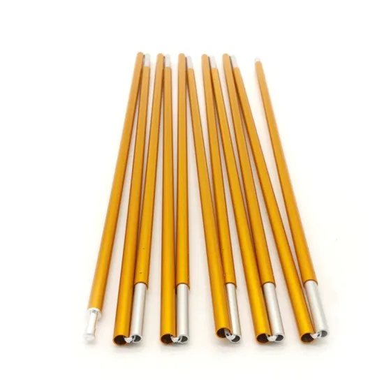 Aluminum Alloy Seamless Poles for Tent Poles - 12mm and 13mm Diameter