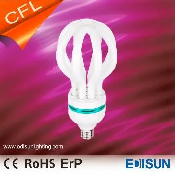 Energy Saving Light Bulbs T5 CFL Lotus 105W 2700K E27