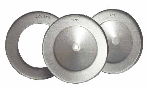 Galvanized Steel Round Filter End Caps For Air Filters