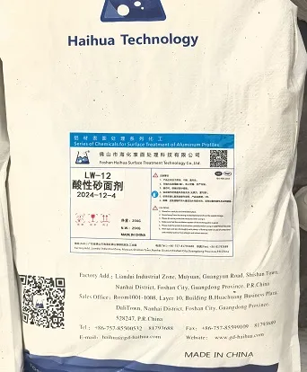 Acidic Sanding Additive -Solid