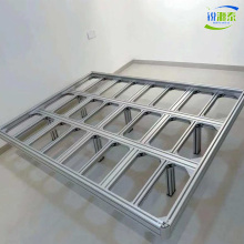Marco de soporte de equipo de perfil de aluminio modular