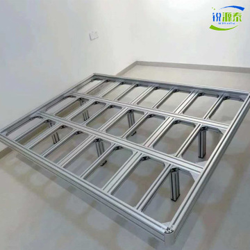 Marco de soporte de equipo de perfil de aluminio modular