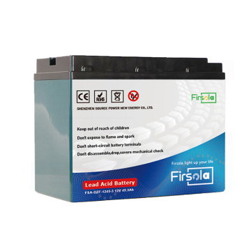 AGM Battery 12V 45.3Ah for UPS Alarm Scooter - Firsola DZF 1245-3