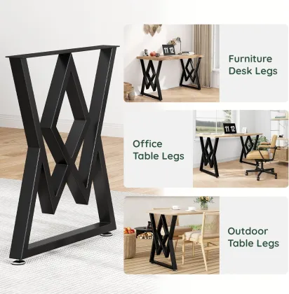 Diamond Metal Furniture Legs Rustic Decory Table Legs
