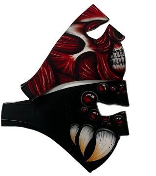 Hot Sale Custom Logo Neoprene Breathable Sports Face Masks for Men