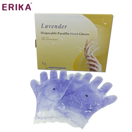Disposable Spa Lavender Peach Paraffin Wax Foot Mask Hand Mask for SPA