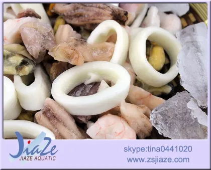 Supermarket Frozen seafood mixed