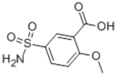 Benzoic acid,5-(aminosulfonyl)-2-methoxy- CAS 22117-85-7