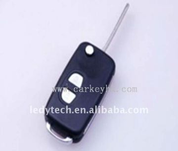Mitsubishi Lancer 2 buttons flip remote key blank& key shell