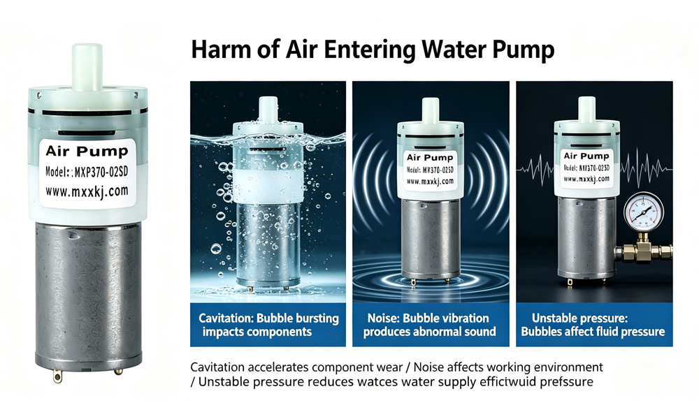 Air Intake Hazards & Maintenance Tips for Miniature Water Pump