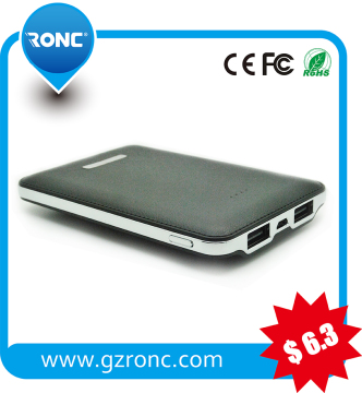 4000mAh Dual USB Power Bank Portable Mobile Phone Charger
