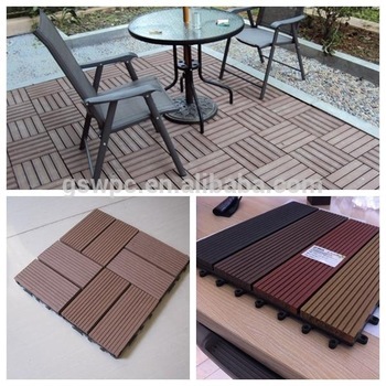 Materiale composito WPC Diy Decking stiro facile per installazione