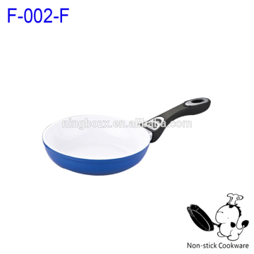 5pcs forged white ceramic coated nonstick induction frying pan set
