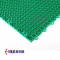 Eenvoudige kleur buiten PP Interlocking Basketball Court Mat