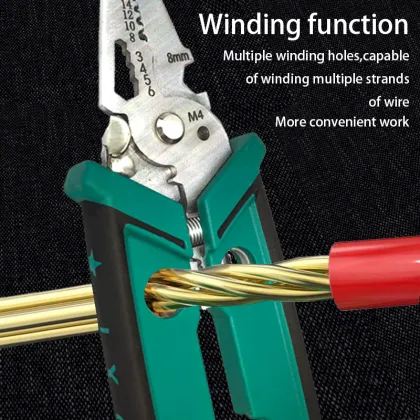 Flexible Wire Strippers with Adjustable Sizes