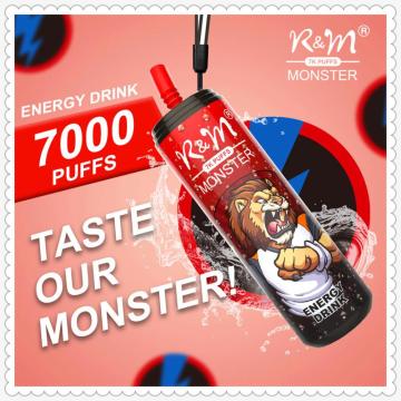 Dispoable R &amp; M Monster 7000 퍼프 키트