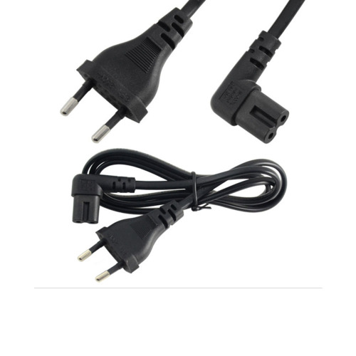 New Right angled EU AC power cord