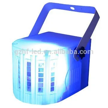 2015 New Item Plastic Mini LED 4*3W RGBW high brightness Derby LED Effect Light