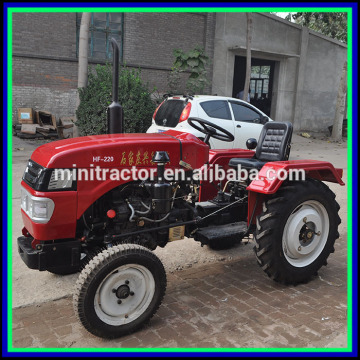 new and used condition by wheel electric 22hp 4x2 mini farm tractor