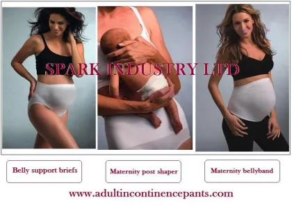 Seamless Maternity Wear , Stretchable Maternity Belly Bands For Pregnancy